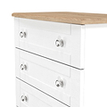 Marlowe 4 Drawer Chest White Oak from Roseland Furniture
