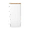 Marlowe 4 Drawer Chest White Oak from Roseland Furniture