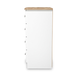 Marlowe 4 Drawer Chest White Oak from Roseland Furniture