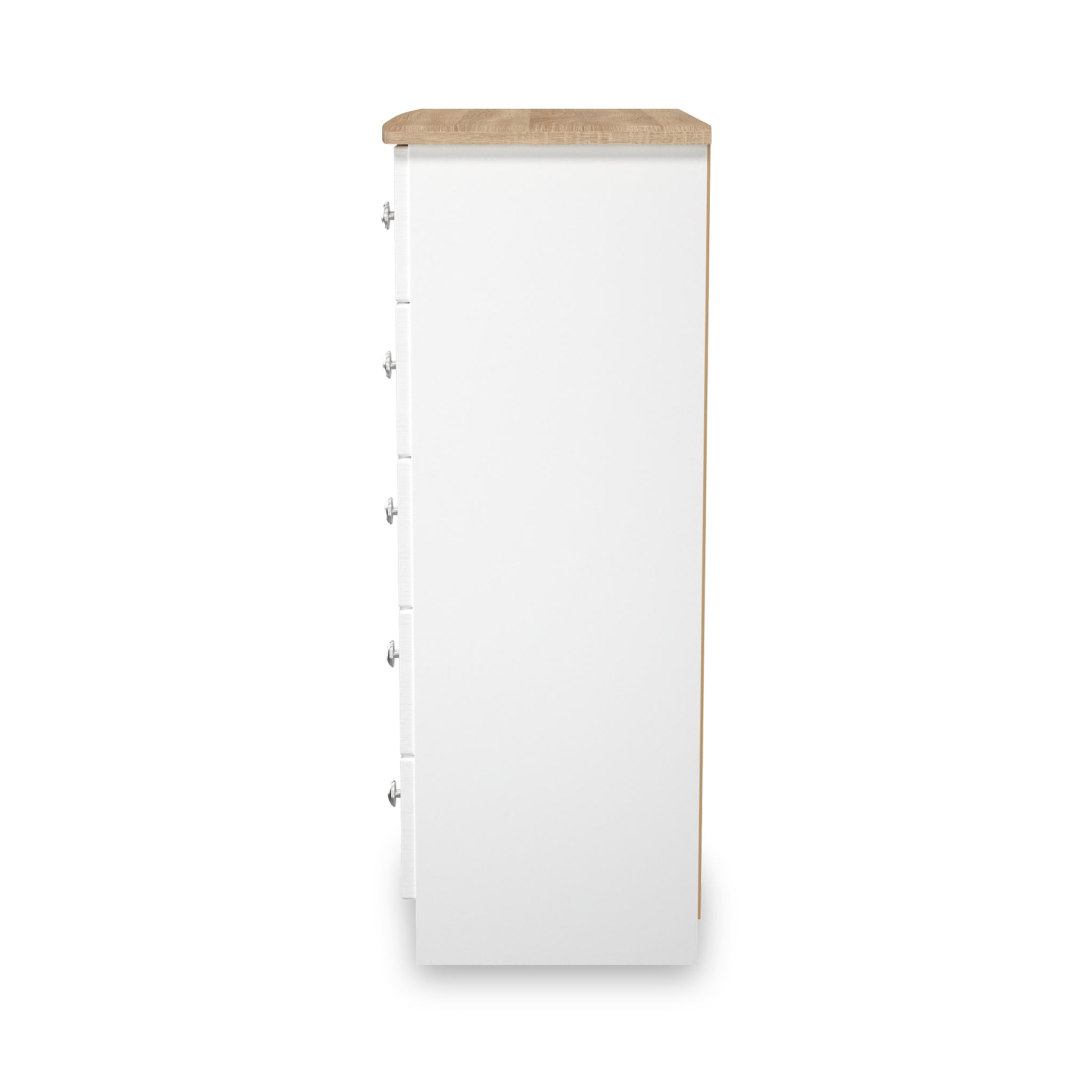 Marlowe 5 Drawer Chest White Oak from Roseland Furniture