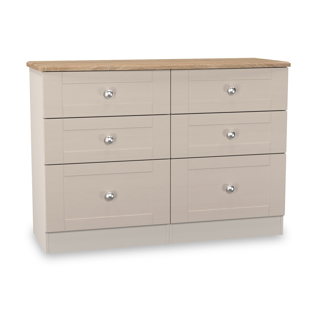 Marlowe 6 Drawer Chest Cashmere Oak from Roseland Furniture