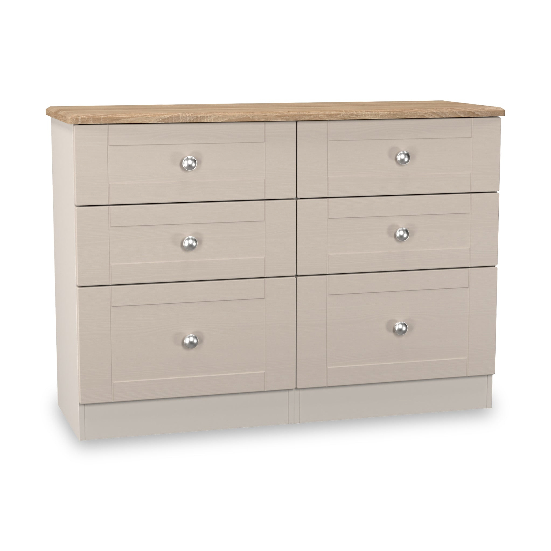 Marlowe 6 Drawer Chest Cashmere Oak from Roseland Furniture