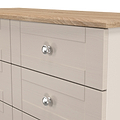 Marlowe 6 Drawer Chest Cashmere Oak from Roseland Furniture