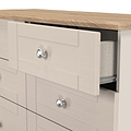 Marlowe 6 Drawer Chest Cashmere Oak from Roseland Furniture