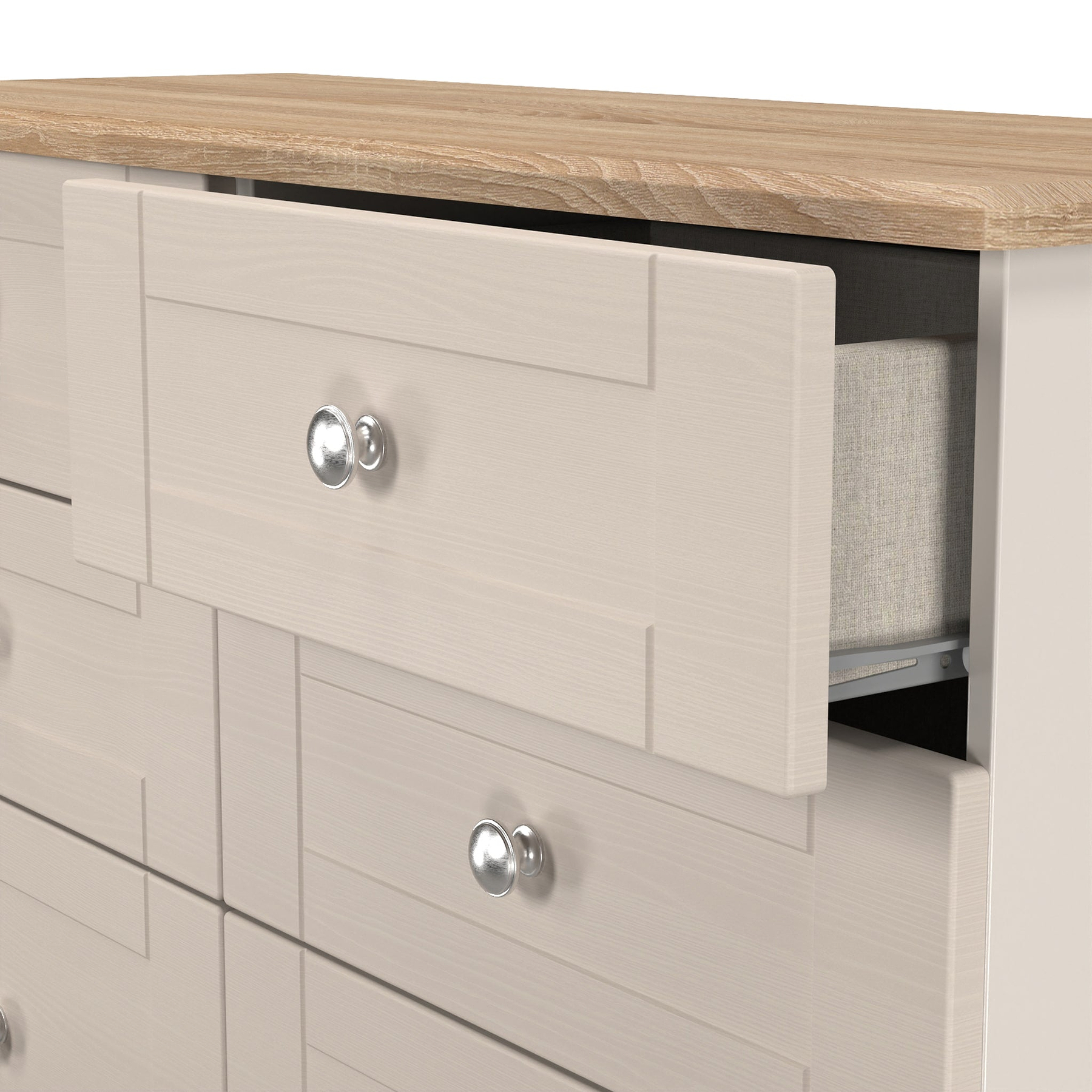 Marlowe 6 Drawer Chest Cashmere Oak from Roseland Furniture
