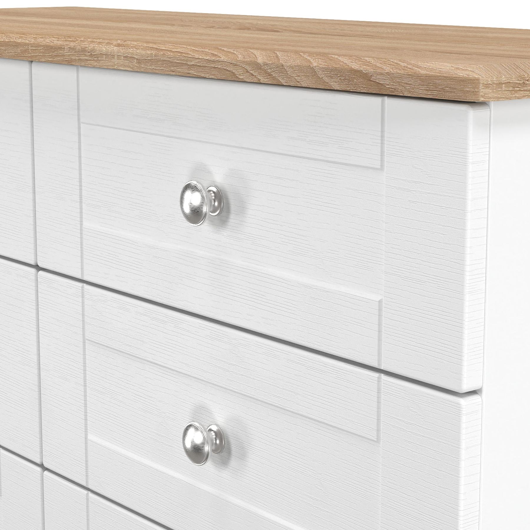 Marlowe 6 Drawer Chest White Oak from Roseland Furniture