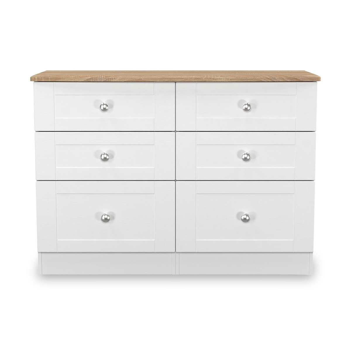 Marlowe 6 Drawer Chest White Oak from Roseland Furniture