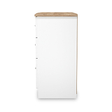 Marlowe 6 Drawer Chest White Oak from Roseland Furniture