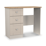 Marlowe 3 Drawer Dressing Table Cashmere Oak from Roseland Furniture