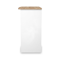 Marlowe 3 Drawer Dressing Table White Oak from Roseland Furniture