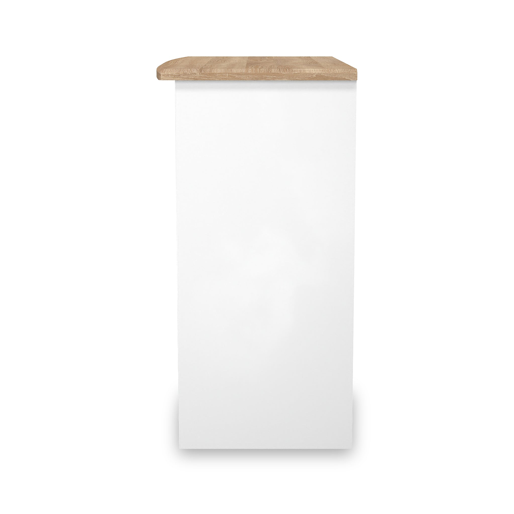 Marlowe 3 Drawer Dressing Table White Oak from Roseland Furniture