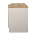 Marlowe 4 Drawer Low Storage Unit Cashmere Oak from Roseland Furniture