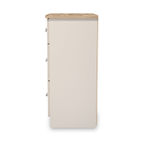 Marlowe 3 Drawer Deep Chest Cashmere Oak from Roseland Furniture