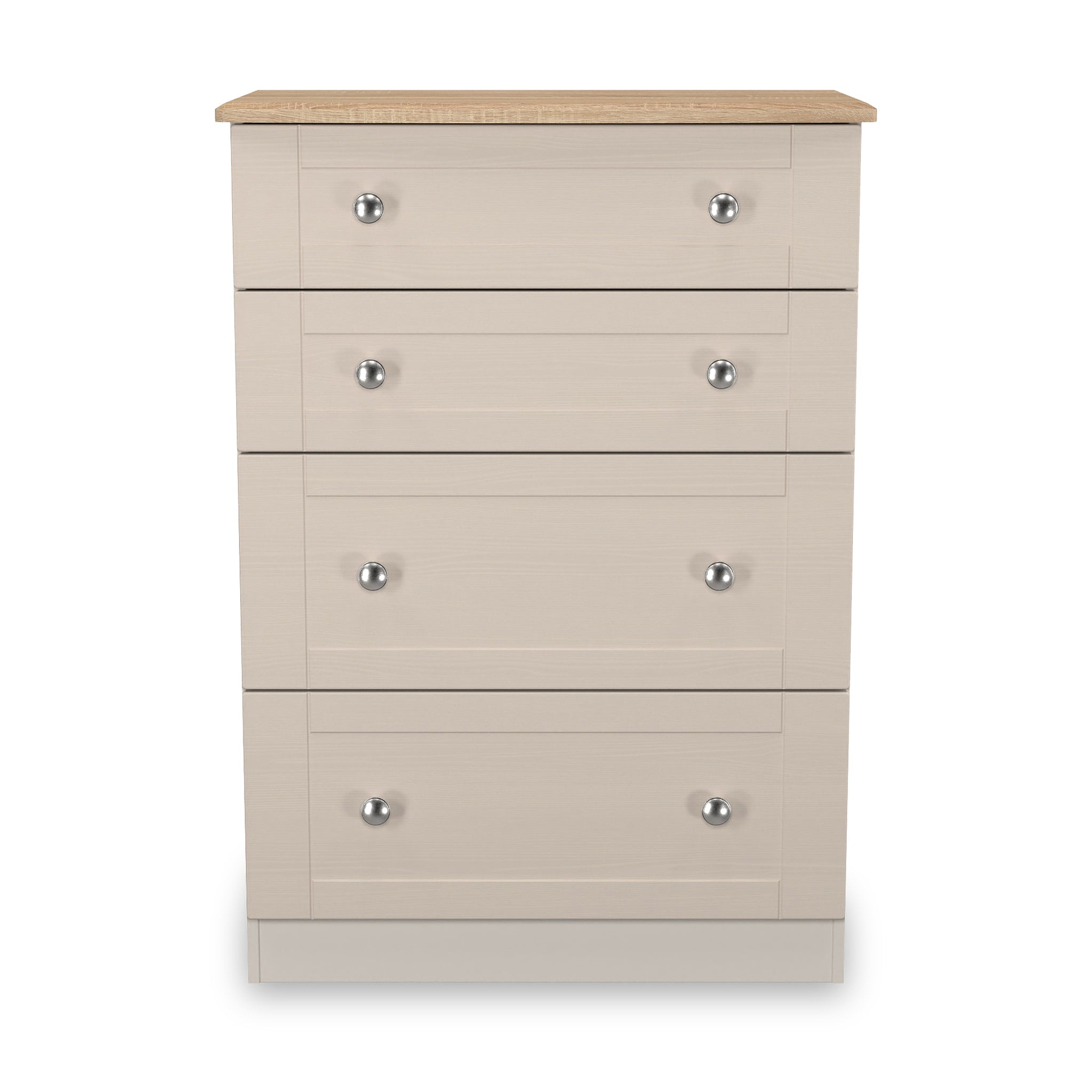 Marlowe 4 Drawer Deep Chest Cashmere Oak from Roseland Furniture