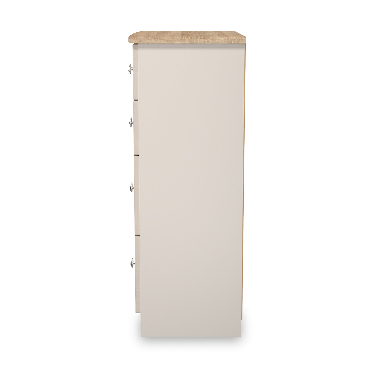Marlowe 4 Drawer Deep Chest Cashmere Oak from Roseland Furniture