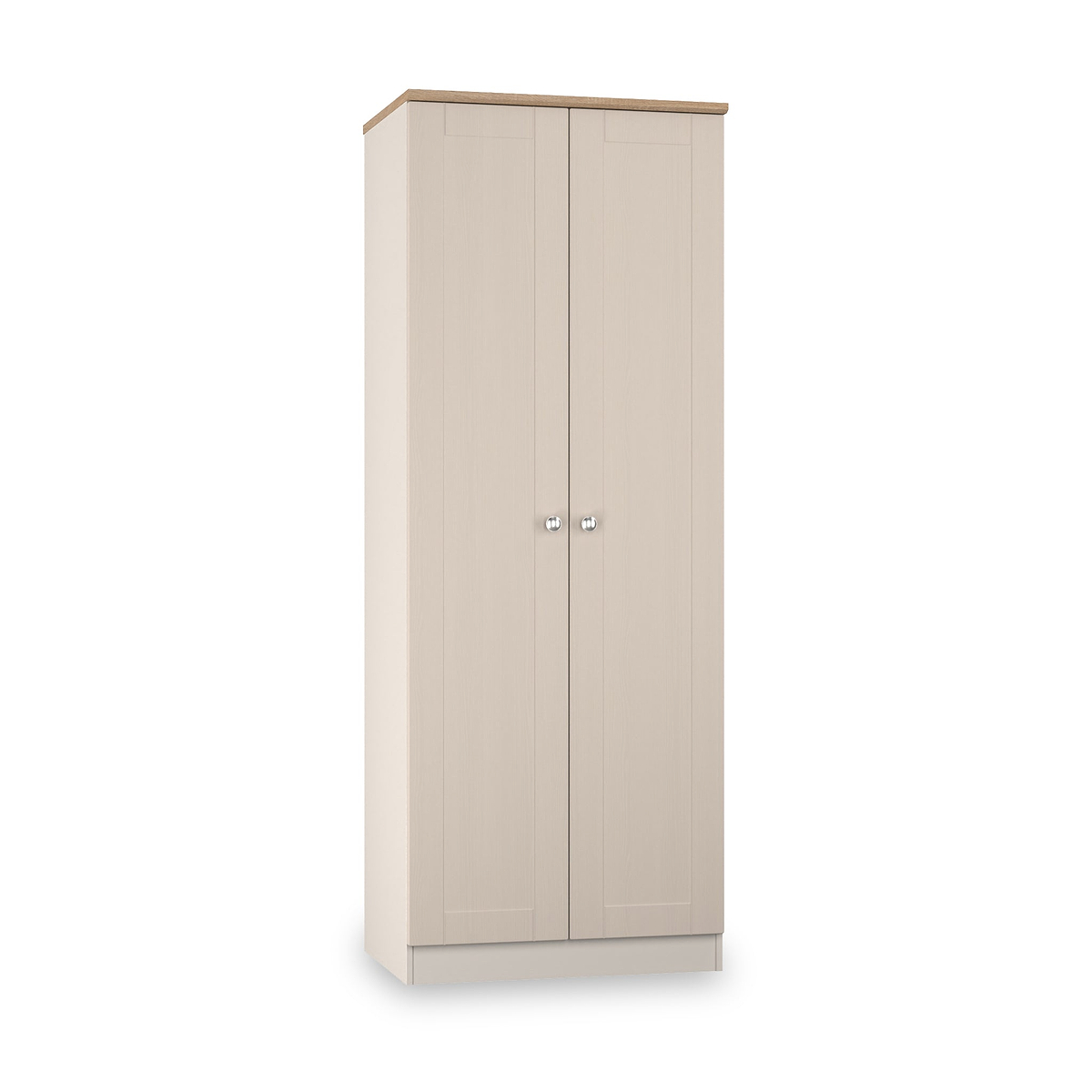 Marlowe Double Wardrobe Cashmere Oak from Roseland Furniture