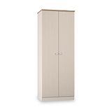 Marlowe Double Wardrobe Cashmere Oak from Roseland Furniture