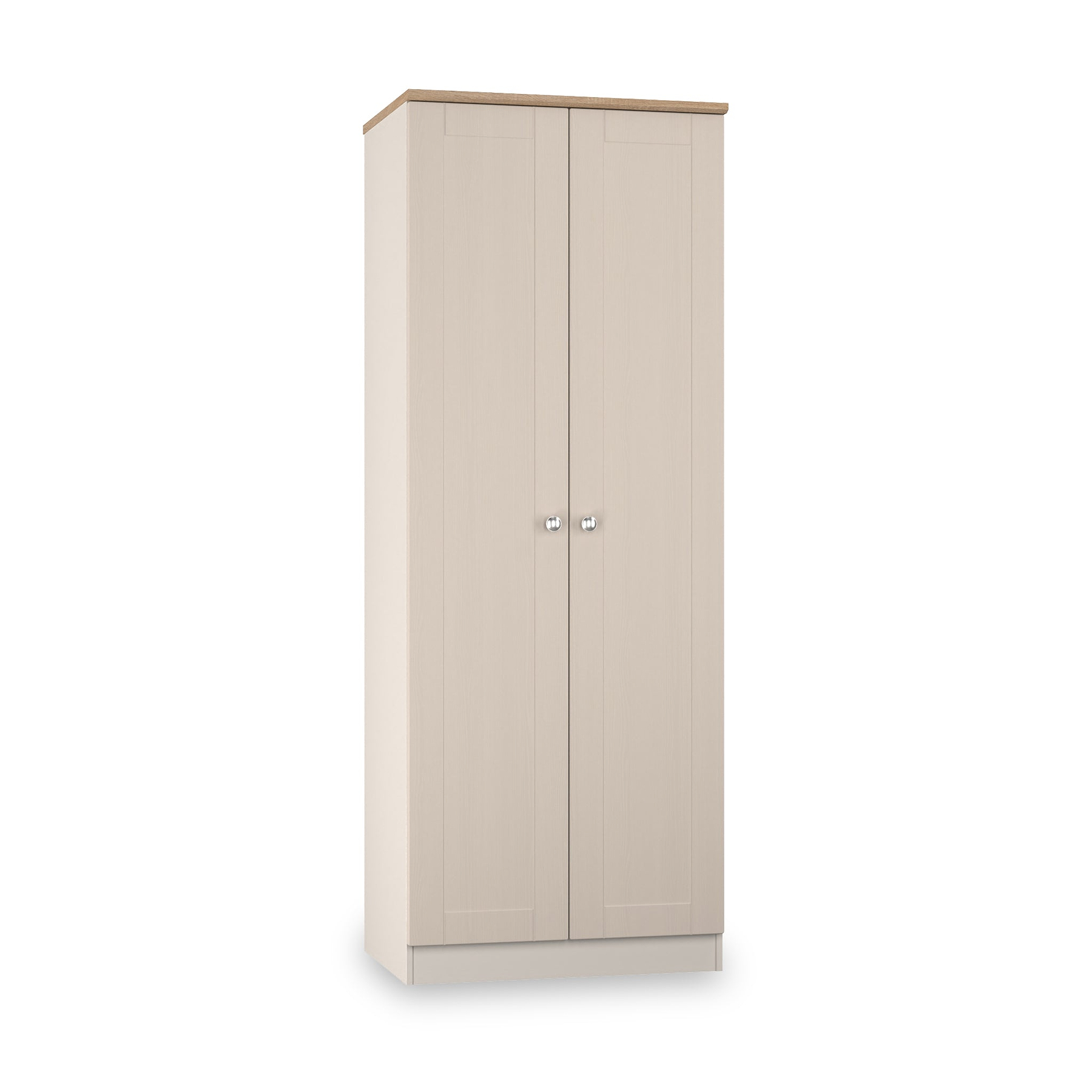 Marlowe Double Wardrobe Cashmere Oak from Roseland Furniture