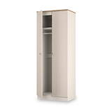 Marlowe Double Wardrobe Cashmere Oak from Roseland Furniture