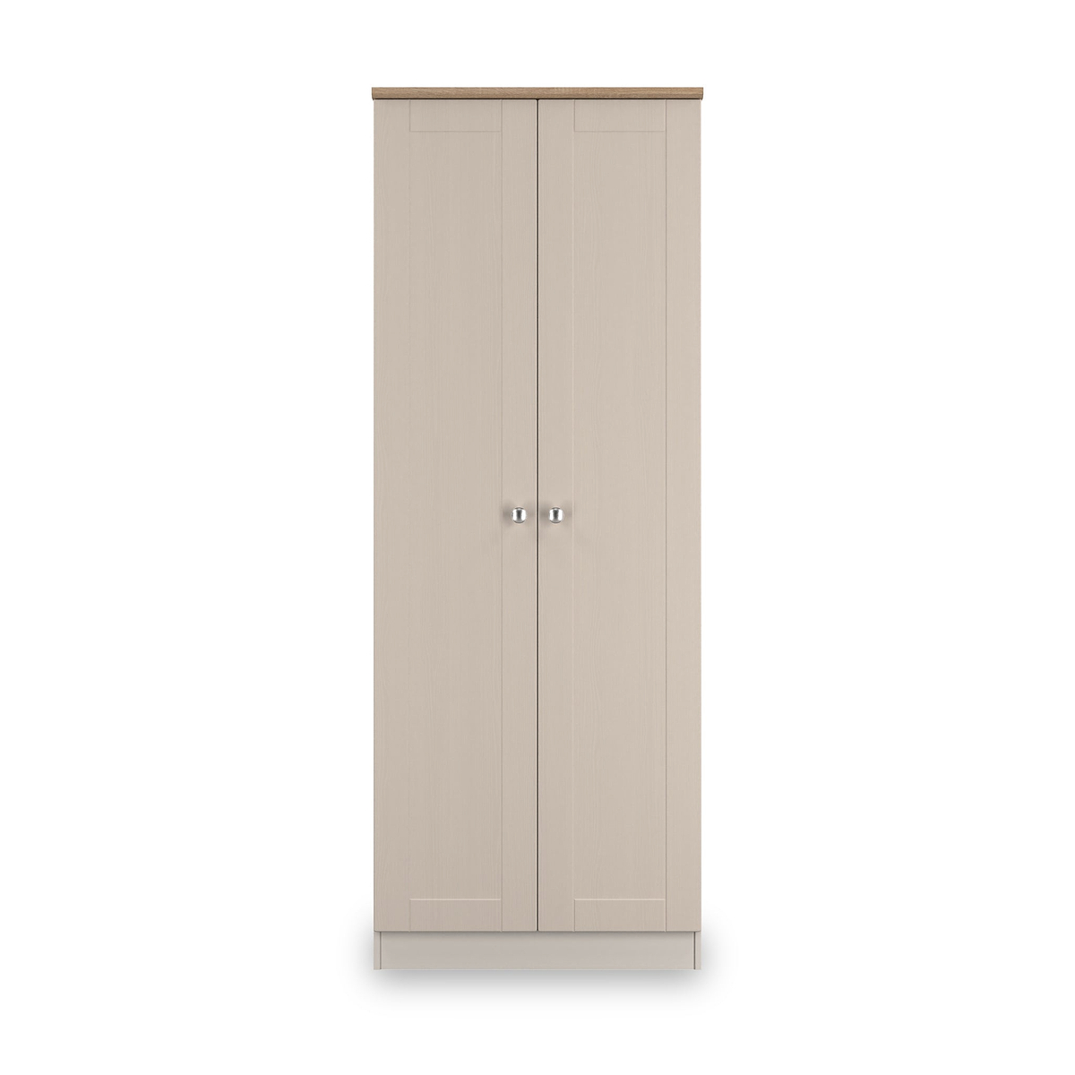 Marlowe Double Wardrobe Cashmere Oak from Roseland Furniture