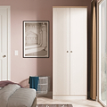 Marlowe Double Wardrobe Cashmere Oak from Roseland Furniture