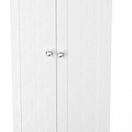 Marlowe Double Wardrobe White Oak from Roseland Furniture