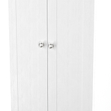 Marlowe Double Wardrobe White Oak from Roseland Furniture