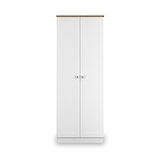 Marlowe Double Wardrobe White Oak from Roseland Furniture