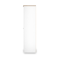 Marlowe Double Wardrobe White Oak from Roseland Furniture