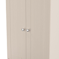 Marlowe Double Wardrobe With Drawers Cashmere Oak from Roseland Furniture