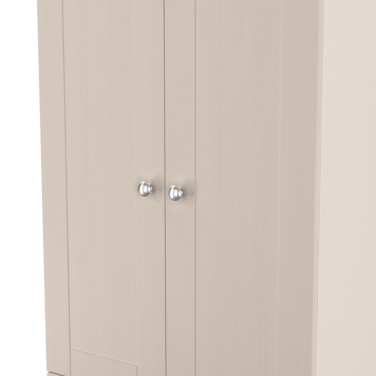 Marlowe Double Wardrobe With Drawers Cashmere Oak from Roseland Furniture