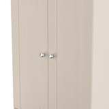 Marlowe Double Wardrobe With Drawers Cashmere Oak from Roseland Furniture