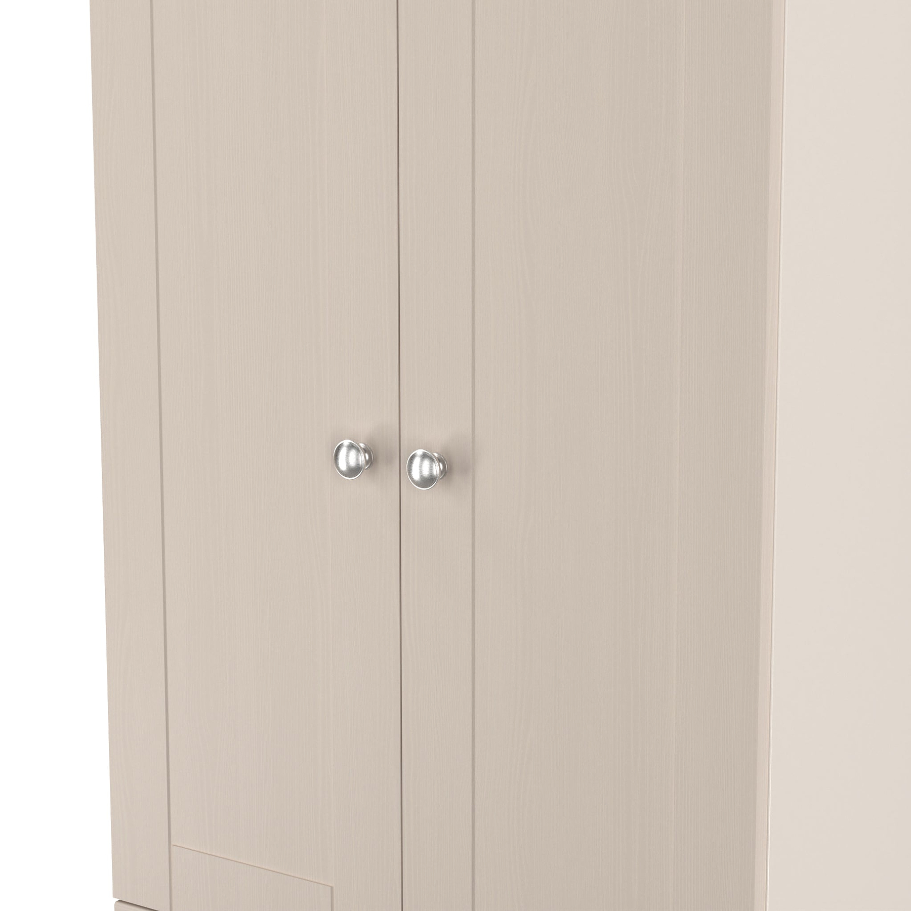 Marlowe Double Wardrobe With Drawers Cashmere Oak from Roseland Furniture