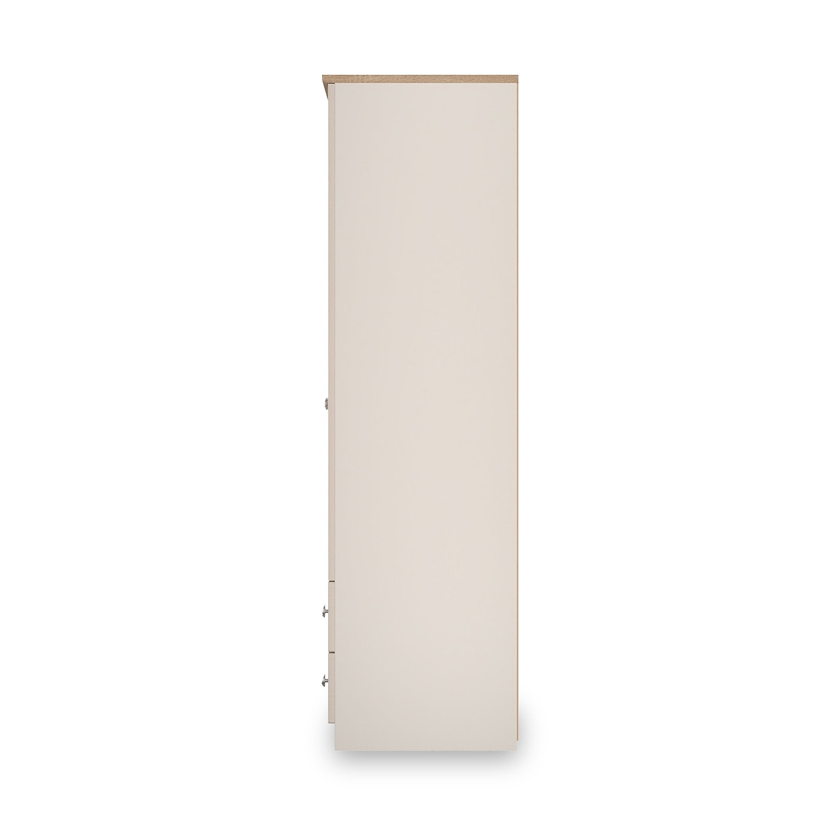 Marlowe Double Wardrobe With Drawers Cashmere Oak from Roseland Furniture