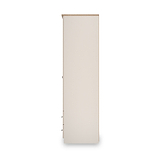 Marlowe Double Wardrobe With Drawers Cashmere Oak from Roseland Furniture
