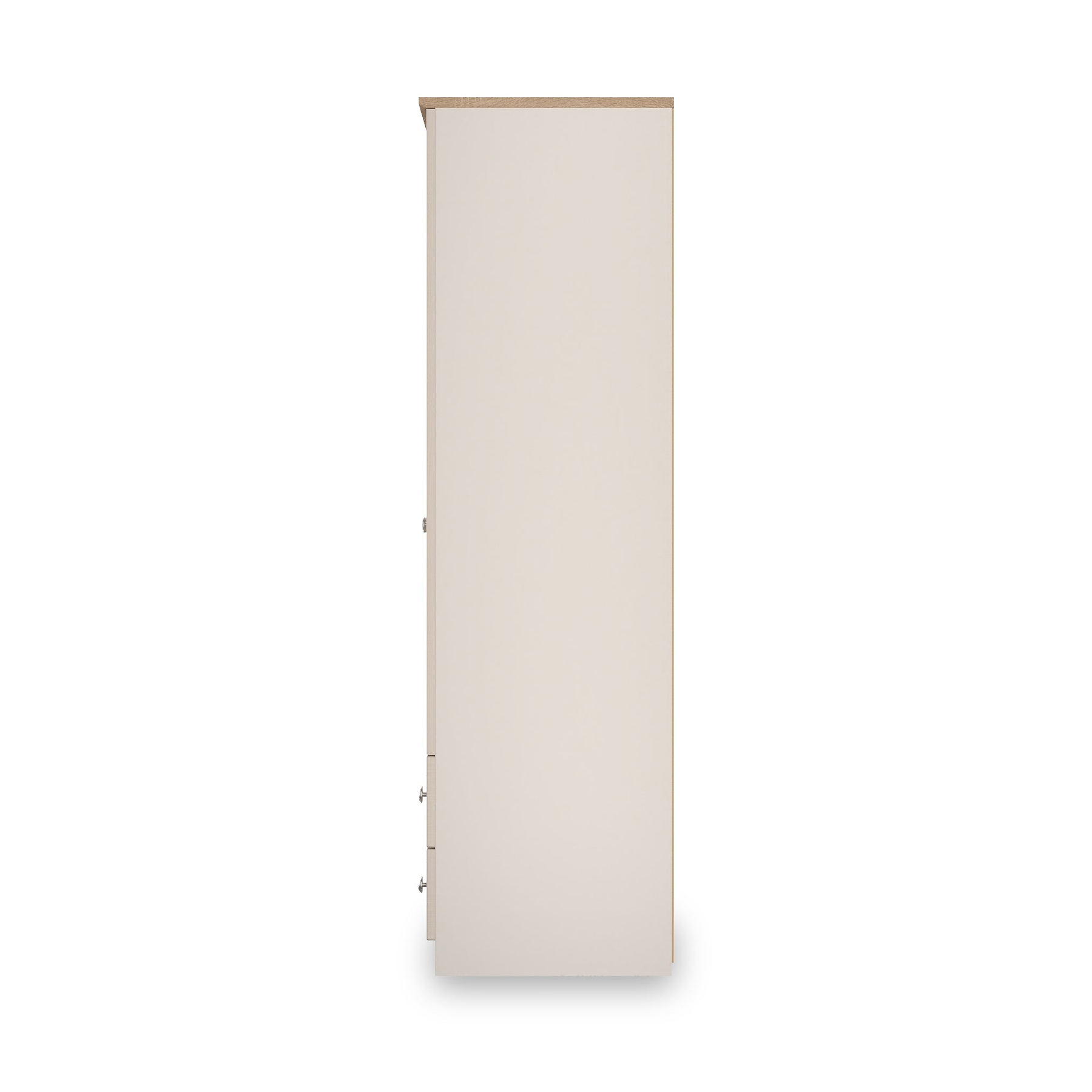 Marlowe Double Wardrobe With Drawers Cashmere Oak from Roseland Furniture