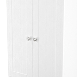Marlowe Double Wardrobe With Drawers White Oak from Roseland Furniture