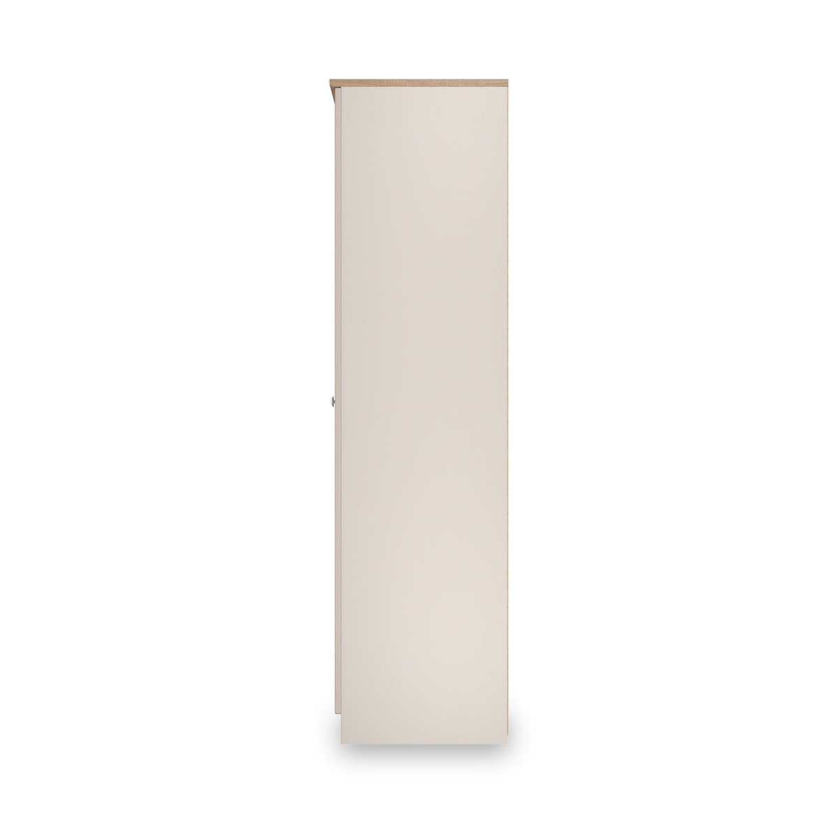 Marlowe Triple Mirrored Wardrobe Cashmere Oak from Roseland Furniture