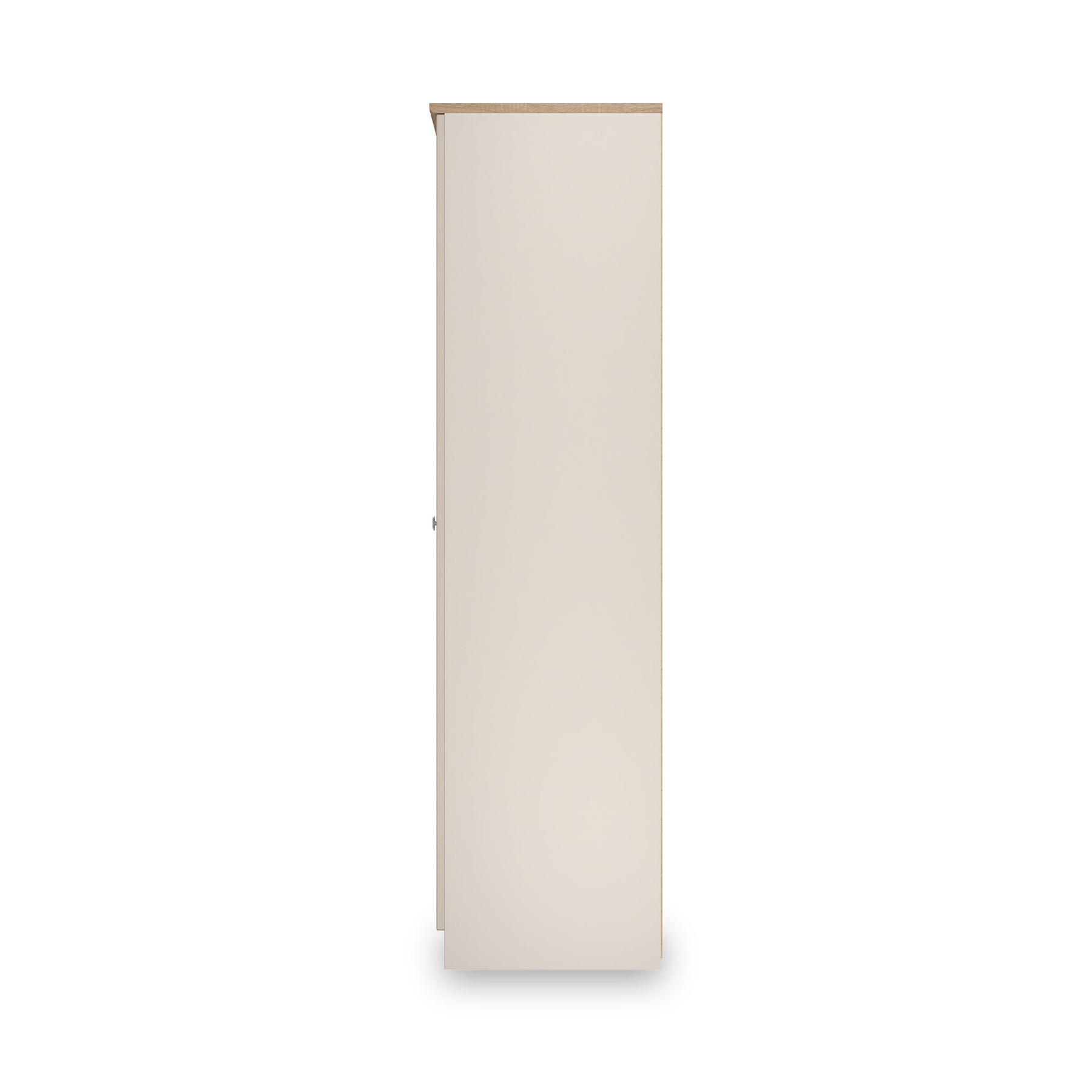 Marlowe Triple Mirrored Wardrobe Cashmere Oak from Roseland Furniture