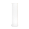 Marlowe Triple Mirrored Wardrobe White Oak from Roseland Furniture