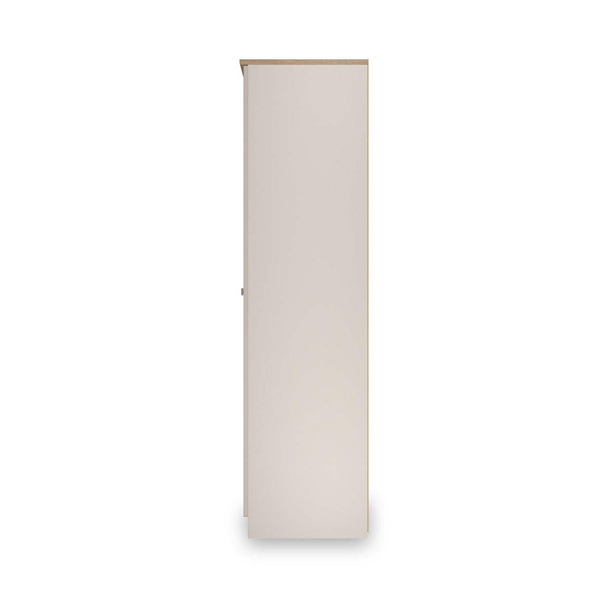 Marlowe 4 Door Mirrored Wardrobe Cashmere Oak from Roseland Furniture