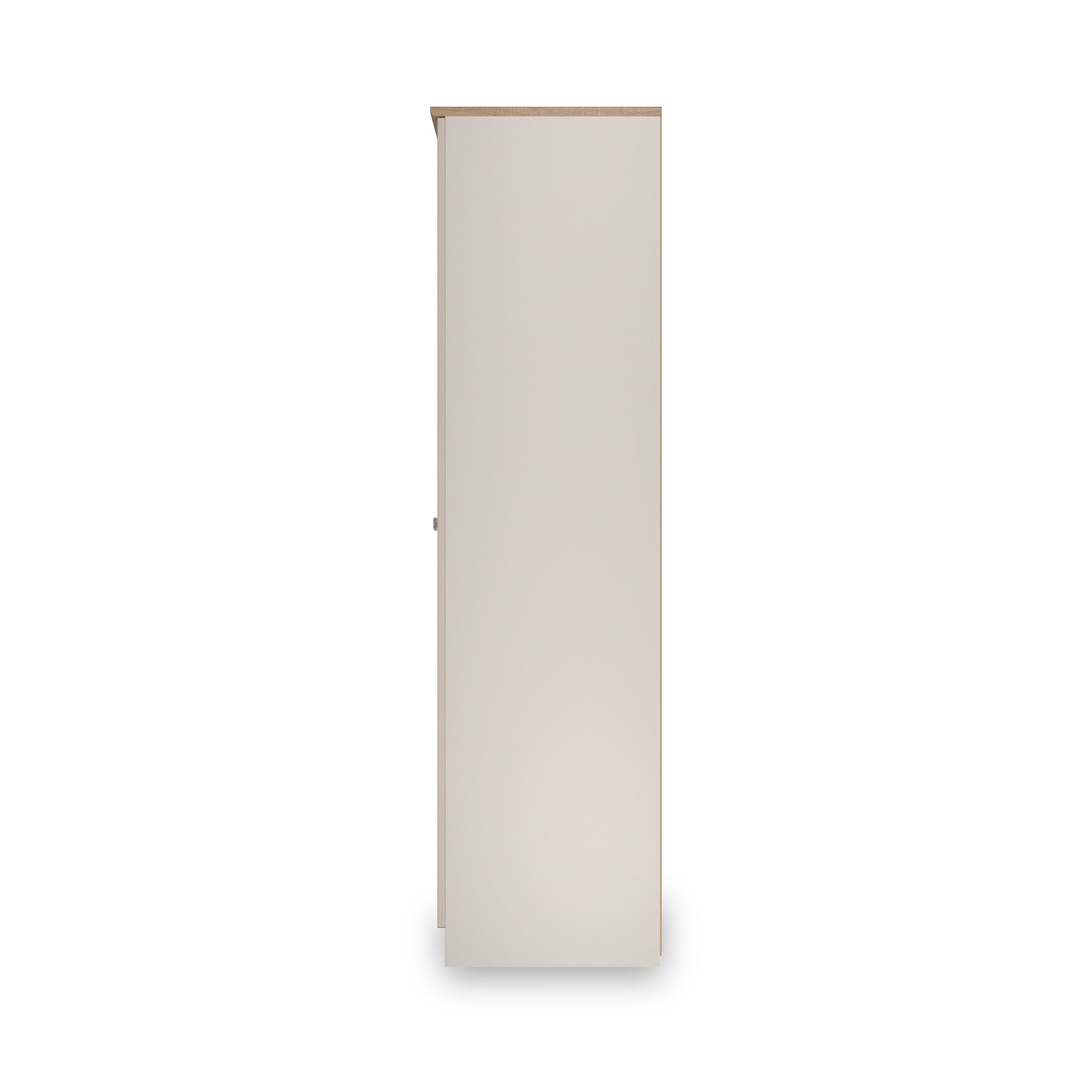 Marlowe 4 Door Mirrored Wardrobe Cashmere Oak from Roseland Furniture