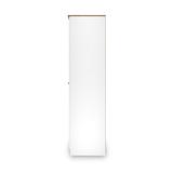 Marlowe 5 Door Wardrobe With Drawers White Oak from Roseland Furniture