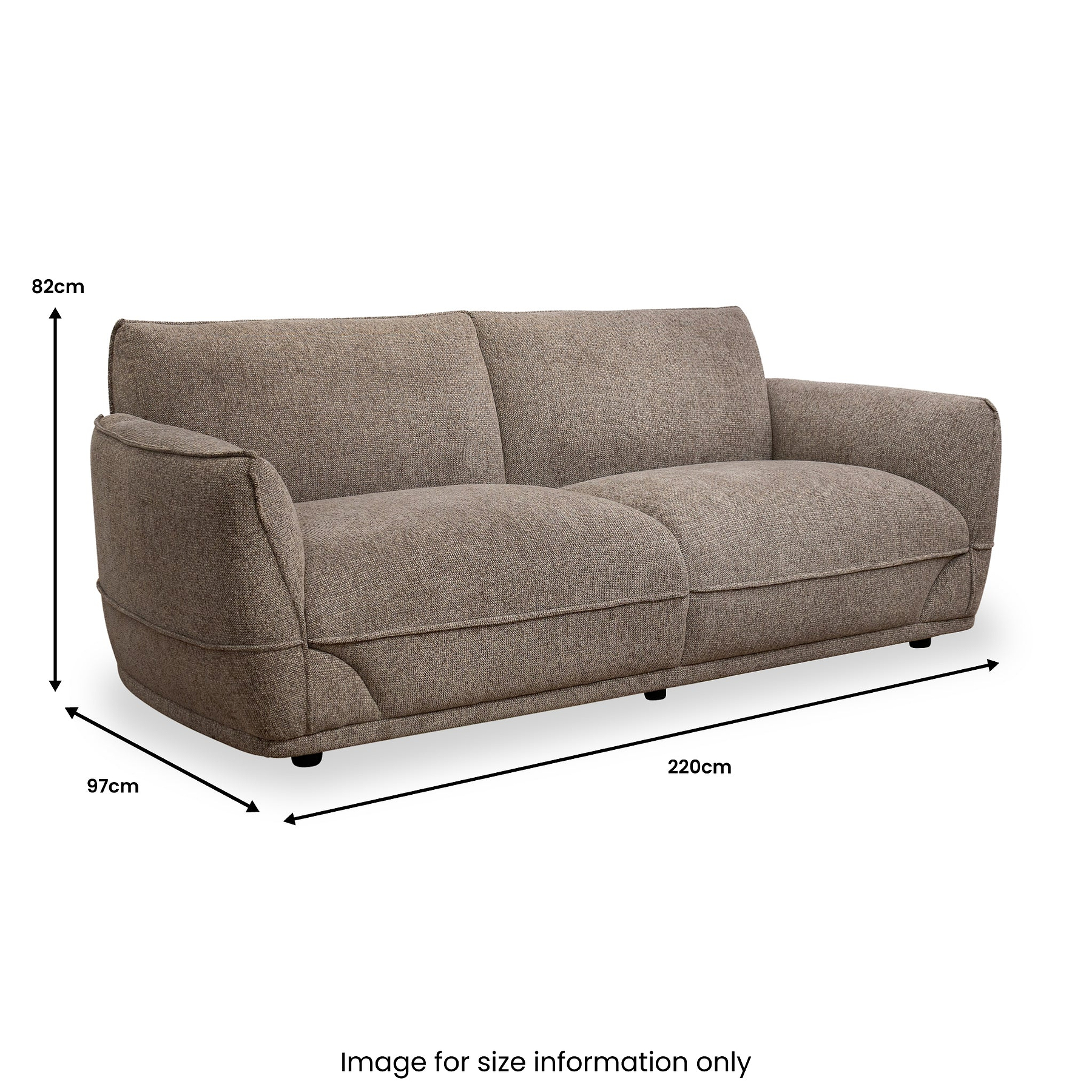 Radcliffe 3 Seater Sofa from Roseland Furniture