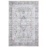 Lincoln Beige Distressed Medallion Rug  from Roseland Furniture