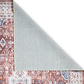Lincoln Red Distressed Medallion Rug