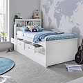 Knowle White Guest Bed with Trundle for childrens room