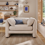 Carmel Boucle Armchair from Roseland Furniture