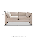 Carmel Boucle 2 Seater Sofa from Roseland Furniture