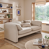 Carmel Boucle 3 Seater Sofa from Roseland Furniture